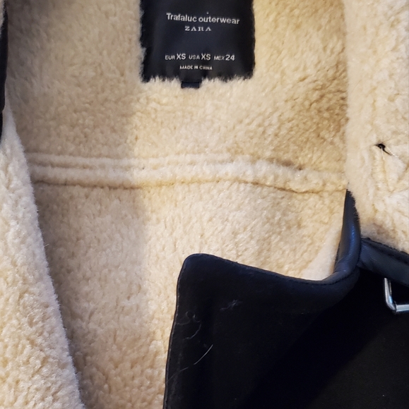 Moto jacket sherling - Picture 2 of 3